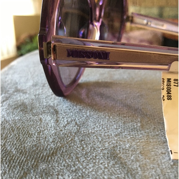 Missoni MIS0048/S ORYDG 52 Violet Lilac Women’s Sunglasses NWT - Picture 5 of 14